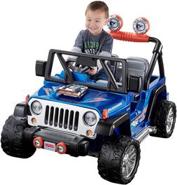12V 2 SEATS JEEP WRANGLER ELECTRIC KIDS RIDE ON CAR SUV TRUC