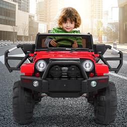Jeep 2 Seater Mp3 Red