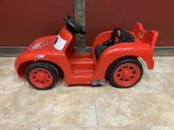 T3639 Lil Lightning Mcqueen Race Car Ride On Disney Cars