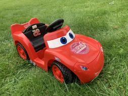 T3639 Lil Lightning Mcqueen Race Car Ride On Disney Cars