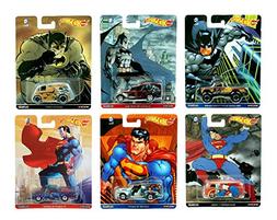 2016 Pop Culture Batman V. Superman 6-car Bundle