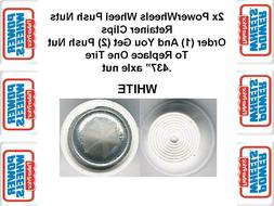 0801-0226 .437 Retainer Axle Wheel Caps