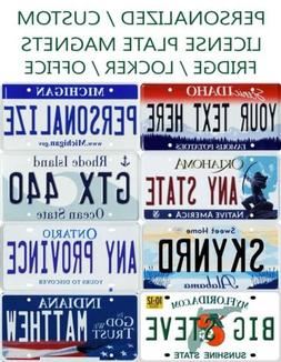 / Car Magnet Any State / Province / Team Any Text