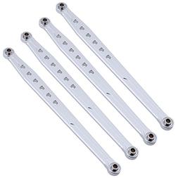 Hobbypark 4-Pack Aluminum Front & Rear Links Linkage Rod for