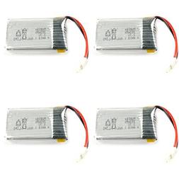 HobbyFlip Battery 3.7v 375mAh 25c Li-Po RC Part 375mAh37 for