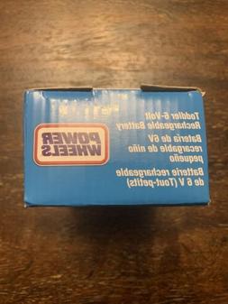 Battery Unopened Toddler 6-volt Rechargeable Battery 2060lc