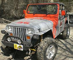 Custom Jurassic Jeep Kit for Power Wheels