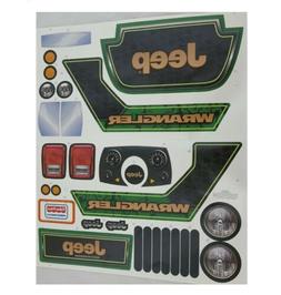 Decal Sheet Jeep Wrangler Cbg65-0310
