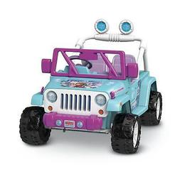 Disney Frozen Driveable Jeep Wrangler 12v Electric Kids Ride