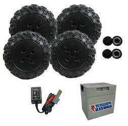 K0450 Kawasaki Kfx Ninja Wheels, Battery & Charger Rebuild K