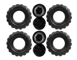 K7112 Green Jeep Hurricane Replacement Wheel- 4 Pack