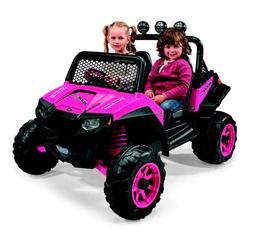 Kids Battery Powered Car 12-Volt Girls Ride-On Electric Pink