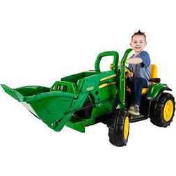 Kids Ride On Off Road John Deere Ground Loader 12V Electric 