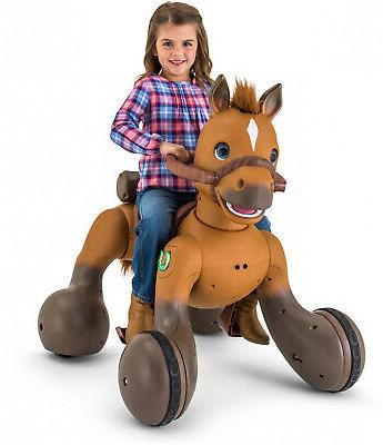 rideamals scout battery power ride on horse pony