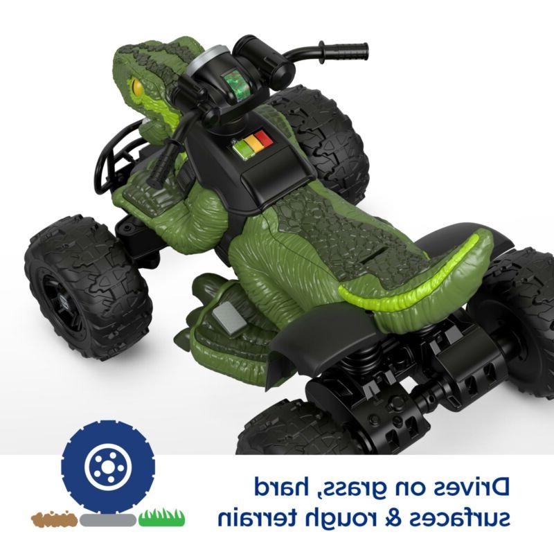 Ride-On Kids Power Wheels Jurassic Dino