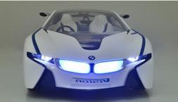 Licensed BMW i8 Concept Vision Efficient RC Car MJX 1:14 Rem