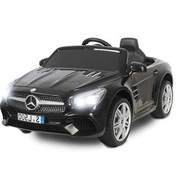 Uenjoy 12V Licensed Mercedes-Benz SL500 Kids Ride On Car Ele
