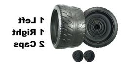 N1475 Barbie Cadillac Escalade Ext 2 Tires 1 Left & 1 Right 