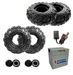 N9731 Kawasaki Brute Force Wheels, Battery & Charger Rebuild