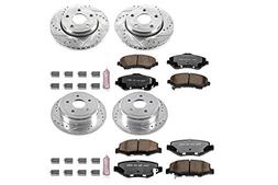 Power Stop K2798-36 Front & Rear Z36 Truck and Tow Brake Kit