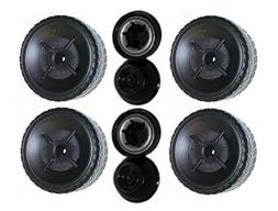 L6349 Barbie Ford Mustang Replacement Left & Right Wheels- 4