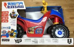 Lil Quad Paw Patrol Toddler Atv Car Kids Electric Safe Ride-