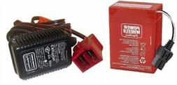 Super 6 Volt Red Battery And Charger Combo Pack