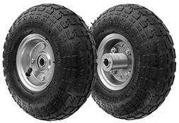 RamPro 10" All Purpose Utility Air Tires/Wheels with a 5/8" 