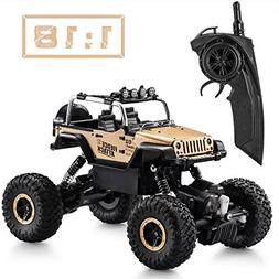 Tobeape RC Car, Wireless Remote Control Off Road RC Toy Car,