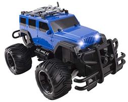RC Truck Jeep Big Wheel Monster Remote Control Car with LED 