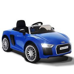 Costzon Kids Ride On Car, Licensed Audi R8 12V Battery Power