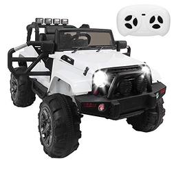 With Head Lights And Spring Suspension,white