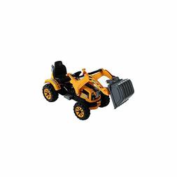 Aosom 6V Kids Ride On Toy Digger Construction Excavator Trac