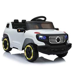 TAMCO Toys Ride on Car Jeep Style with Flicker Wheels, Key S