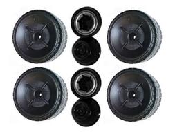 W9257 Boss Mustang Replacement Left & Right Wheels- 4 Pack