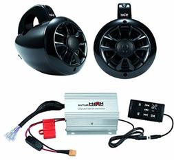 waterproof 4" UTV / ATV marine speakers Bluetooth audio syst